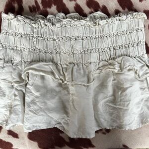 Isabel Marant Étoile Cream Mini Skirt